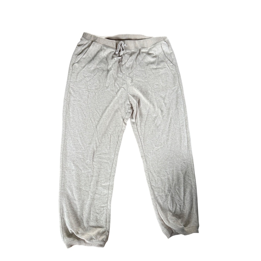 Korye cream beige jogger loungewear pants Comfort knit